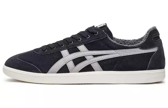 Кроссовки для скейтбординга Tokuten, унисекс, низкие, черные Onitsuka Tiger