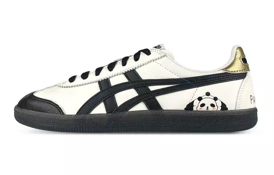 Кроссовки для скейтбординга Tokuten унисекс с низким верхом, белые/черные/золотые Onitsuka Tiger