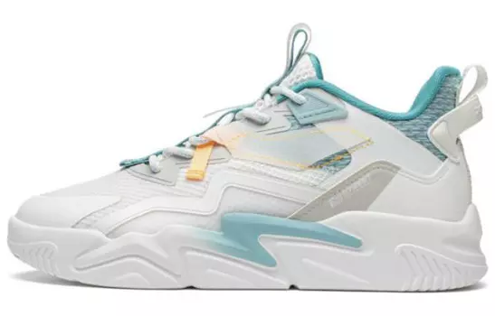 Кроссовки для скейтбординга Undercurrent 1.0 мужские с низким верхом, парусно-белые / небесно-голубые Xtep