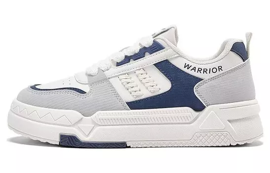 Кроссовки для скейтбординга унисекс низкие синие Warrior