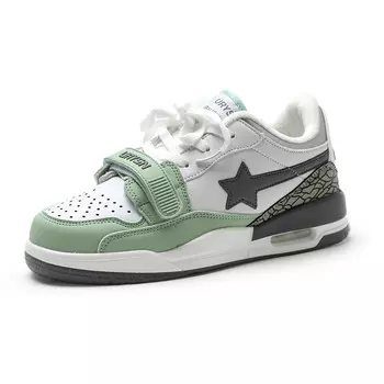 Кроссовки для скейтбординга унисекс низкие зеленый Jiangshou
