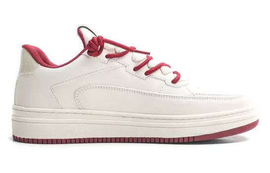 Кроссовки для скейтбординга унисекс с низким верхом, белые/Adobe/Dragon Red/Team Red Jifffly