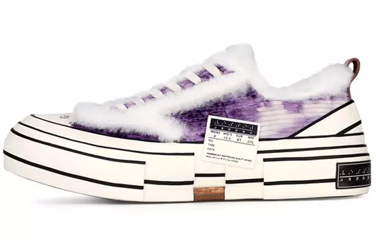 Кроссовки для скейтбординга унисекс с низким верхом фиолетовые Xvessel