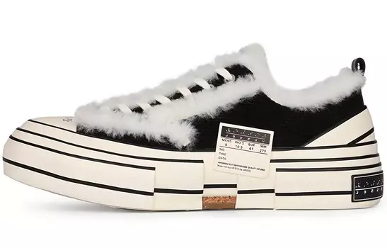 Кроссовки для скейтбординга унисекс с низким верхом черного цвета Xvessel