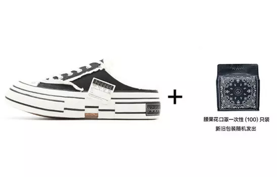 Кроссовки для скейтбординга унисекс с низким верхом черного цвета Xvessel