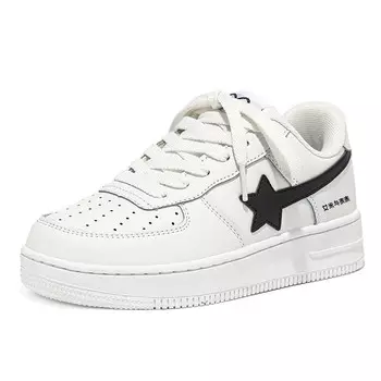 Кроссовки для скейтбординга унисекс с низким верхом черного цвета A&M