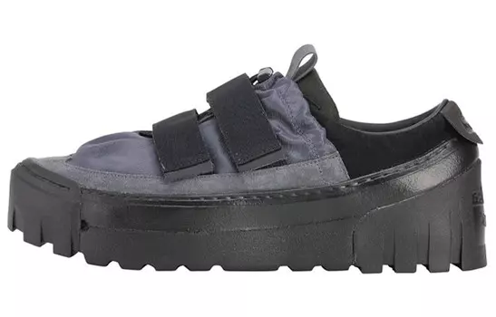 Кроссовки для скейтбординга унисекс с низким верхом темно-серые Onitsuka Tiger