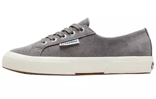 Кроссовки для скейтбординга унисекс с низким верхом серые Superga