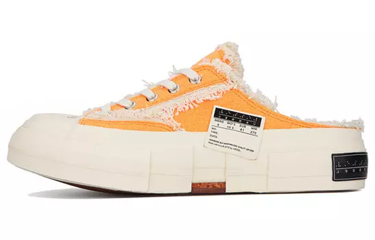 Кроссовки для скейтбординга унисекс с низким верхом оранжевого цвета Xvessel