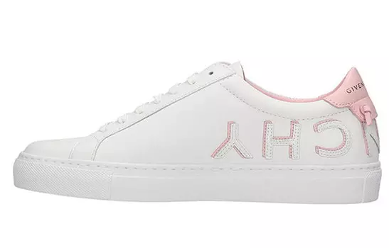 Кроссовки для скейтбординга Urban Skateboarding Shoes Women's Low-top White/розовые Givenchy