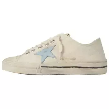 Кроссовки для скейтбординга V-Star женские, низкие, бежевые Golden Goose