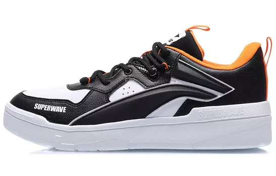 Кроссовки для скейтбординга Wave мужские низкие черные Lining