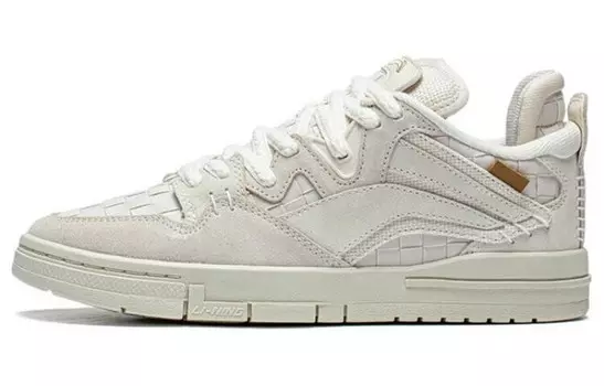 Кроссовки для скейтбординга Wave Pro женские, низкие, белые Lining