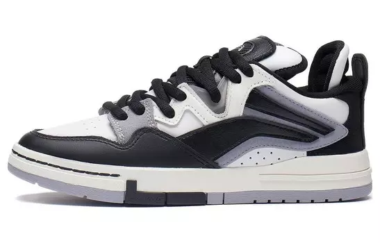 Кроссовки для скейтбординга Wave женские, низкие, черные/шампанского цвета Lining