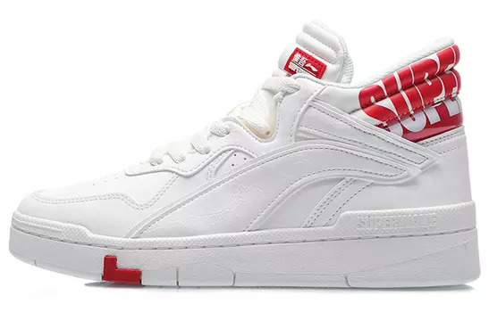 Кроссовки для скейтбординга Wave женские, среднего размера, красные/белые Lining