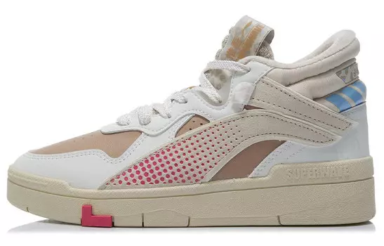 Кроссовки для скейтбординга Wave женские, средней высоты, коричневые/серые Lining