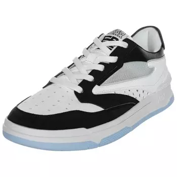 Кроссовки для скейтбординга Wu Long Series для мужчин с низким верхом, микрокристаллические, белый/орто-черный Erke