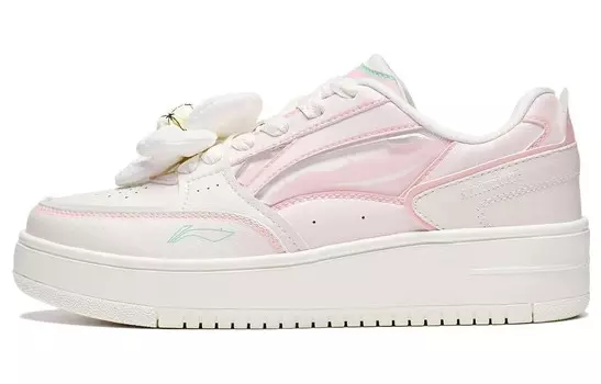 Кроссовки для скейтбординга X Disney женские, низкие, розовые Lining