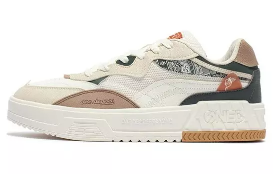 Кроссовки для скейтбординга Xingyue мужские с низким верхом, белый, серый 361°