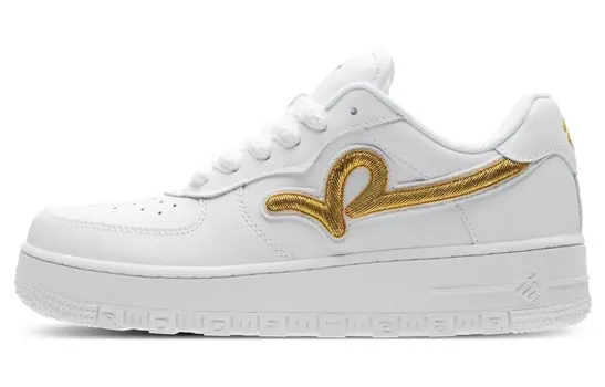 Кроссовки для скейтбординга Xvessel X унисекс с низким верхом, белые/золотые Rocawear