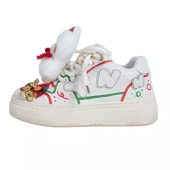 Кроссовки для скейтбординга Young Baby Series женские, низкие, бежевый Oynn