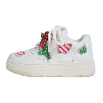 Кроссовки для скейтбординга Young Baby Series женские, низкие, бежевый Oynn