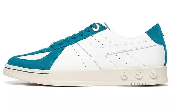 Кроссовки для скейтбординга Zhengrong женские с низким верхом, белые/голубые/зеленые Li-Ning 1990