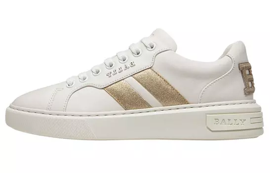 Кроссовки для скейтбординга женские, низкие, белые Bally