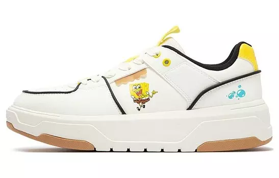 Кроссовки для скейтбординга женские, низкие, белые, черные, желтые 361°