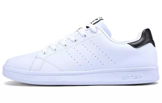 Кроссовки для скейтбординга женские, низкие, белые/черные Xtep