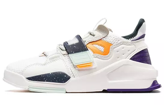 Кроссовки для скейтбординга женские, низкие, белые/черные Xtep