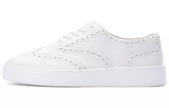 Кроссовки для скейтбординга женские, низкие, белые Clarks