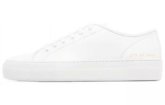 Кроссовки для скейтбординга женские, низкие, белые Common Projects