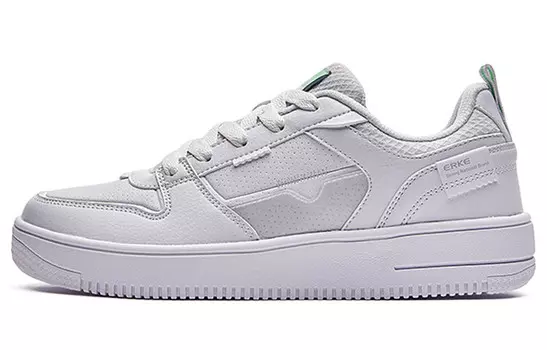 Кроссовки для скейтбординга женские, низкие, белые Erke