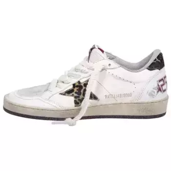 Кроссовки для скейтбординга женские, низкие, белые Golden Goose