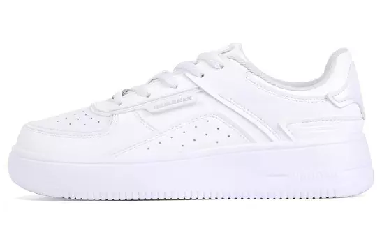 Кроссовки для скейтбординга женские, низкие, белые Qiaodan