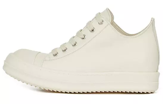 Кроссовки для скейтбординга женские, низкие, белые Rick Owens