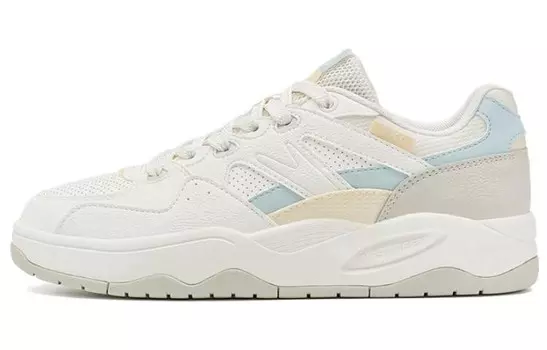 Кроссовки для скейтбординга женские, низкие, белые/серые/синие/желтые Xtep