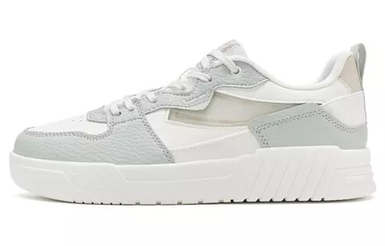 Кроссовки для скейтбординга женские, низкие, белые/серые Xtep