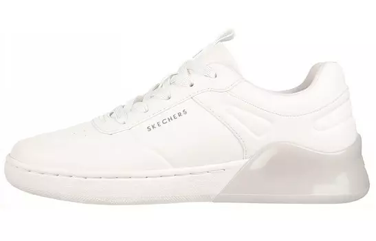 Кроссовки для скейтбординга женские, низкие, белые Skechers