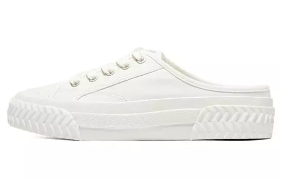 Кроссовки для скейтбординга женские, низкие, белые Skechers