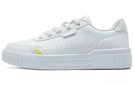 Кроссовки для скейтбординга женские, низкие, белые Xtep