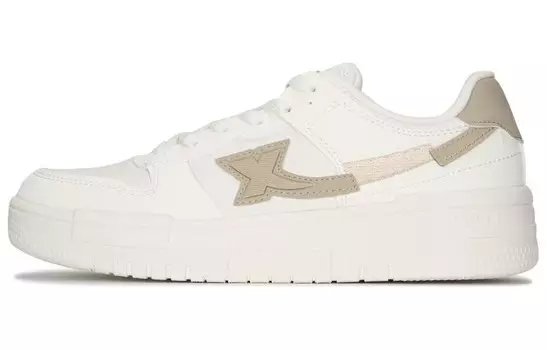 Кроссовки для скейтбординга женские, низкие, белые Xtep