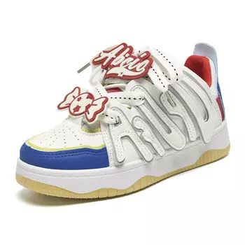 Кроссовки для скейтбординга женские, низкие, белый Abcio