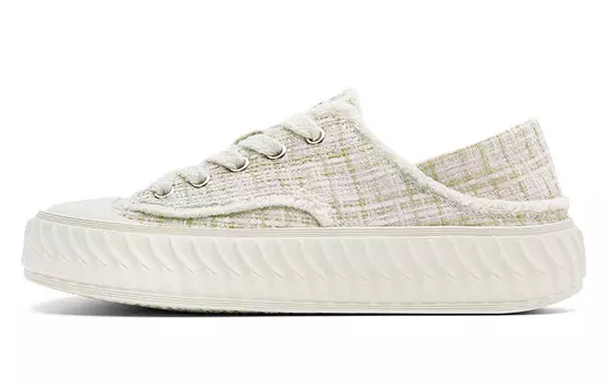 Кроссовки для скейтбординга женские, низкие, бежевые Dickies