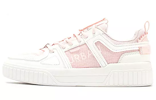 Кроссовки для скейтбординга женские, низкие, бежевые/розовые Xtep