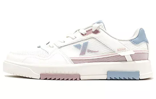 Кроссовки для скейтбординга женские, низкие, бежевые/розовые Xtep