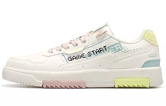 Кроссовки для скейтбординга женские, низкие, бежевые Xtep