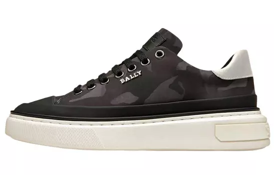 Кроссовки для скейтбординга женские низкие черные Bally