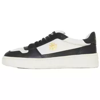 Кроссовки для скейтбординга женские, низкие, черные/белые Bally